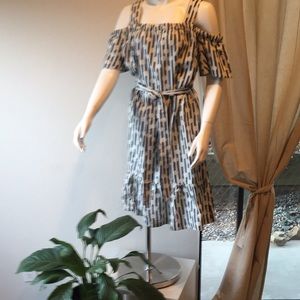 Isaac Mizrahi Live! Cold Shoulder Dress